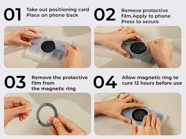 360 magnetic phone holder