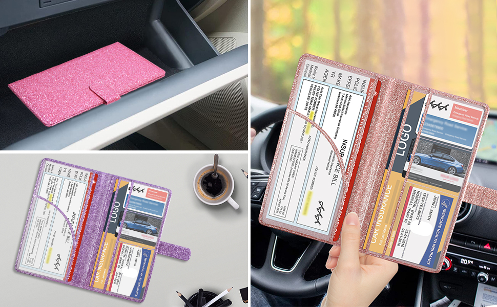 Car Insurance Holder-Magnet