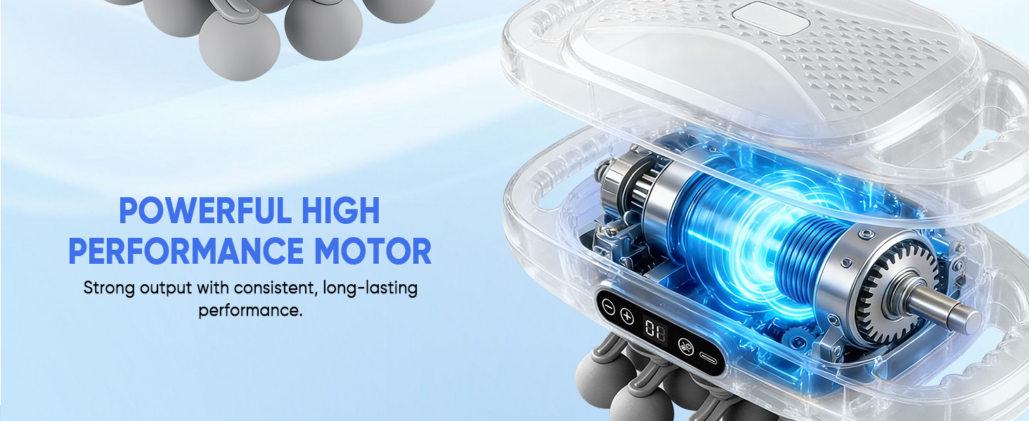 16 head massage gun deep tissue