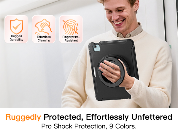 ruggedly protected, effortlessly unfettered