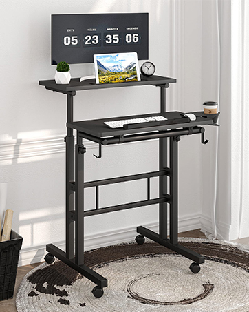 rolling desk
