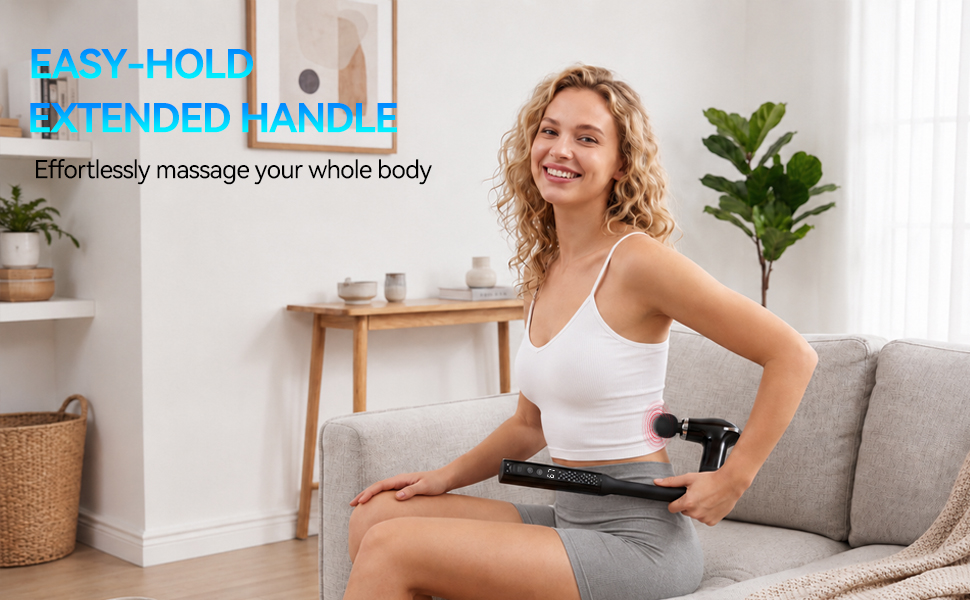 back massager deep tissue hand held massager massage gun