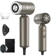 slopehill Dual Voltage Travel Hair Dryer, Lightweight Ionic Blow Dryer | Professional High-Speed ...