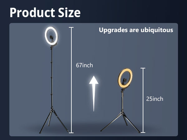 ringlights with tripod for iphone