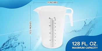 Measuring pitcher, measuring cup