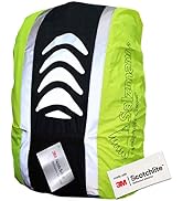 Salzmann 3M Reflective Backpack Cover | High Visibility, Waterproof &amp; Weatherproof | Ideal for Cy...