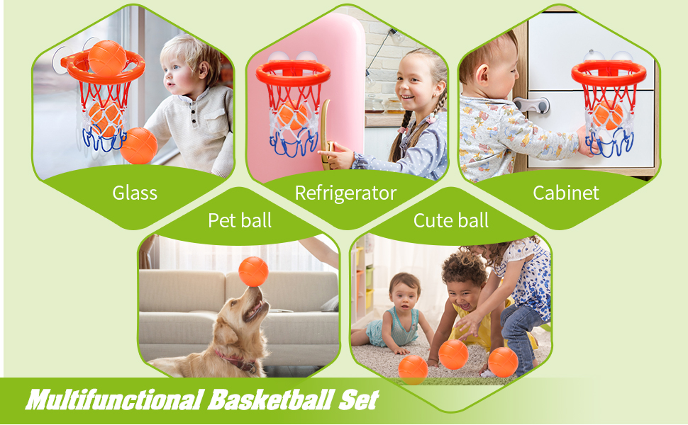 Suction Cup Basketball Hoop