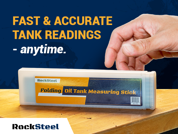 Folding Oil Measuring Stick