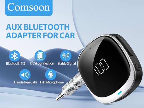 AUX BLUETOOTH CAR ADAPTER