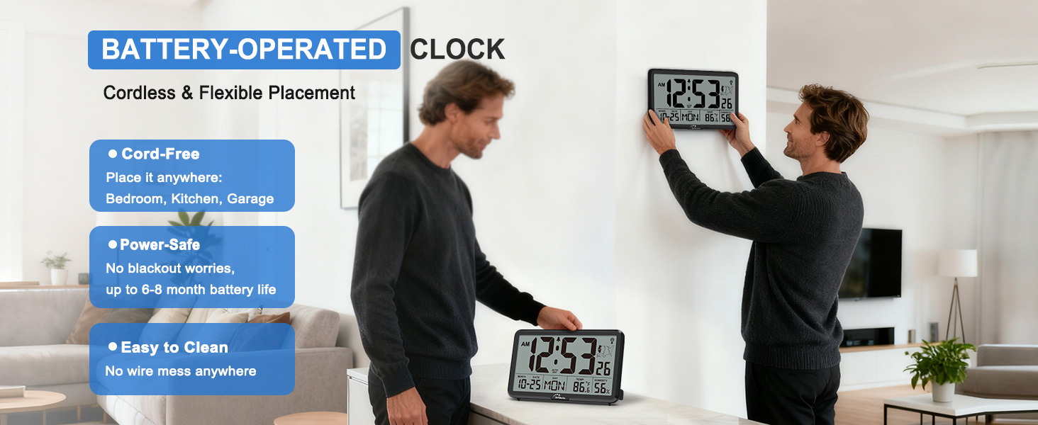 Battery-Operated Clock