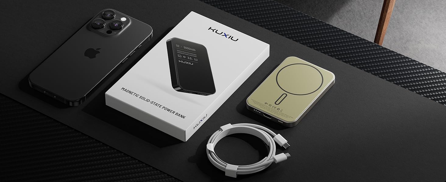 magsafe power bank magsafe portable charger magnetic power bank for apple iphone battery pack