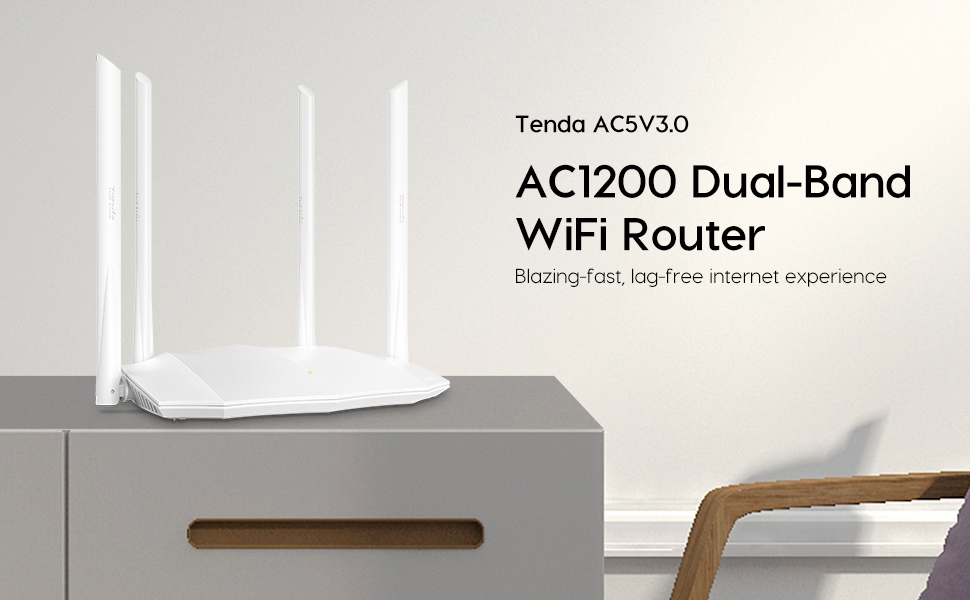 AC1200 Dual-Band WIFI Router
