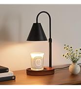 MEIXISUE Black Candle Warmer Lamp with Timer and Dimmer,Mother's Day/Birthday/Christmas Gifts for...