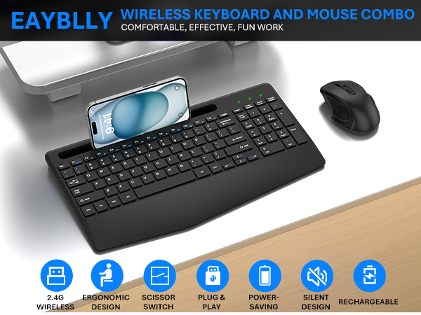 wireless keyboard and mouse