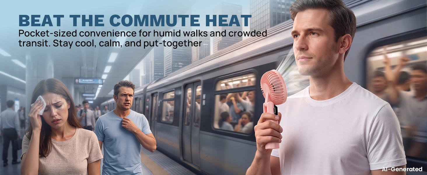 Handheld Fan Rechargeable