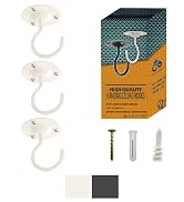 NACETURE Plant Hanger Indoor Ceiling Hooks for Hanging Plants - Ceiling Hooks Heavy Duty Plant Ho...