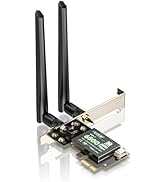 EDUP PCIE WiFi 7 Card BE6500 Wi-Fi 7 Wireless Network Card for PC, Bluetooth 5.4 Tri-Band 6G/5G/2...