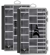 KastKing HyperSeal Waterproof Tackle Box, 3600 and 3700 Tackle Trays, Fishing Tackle Box Organize...