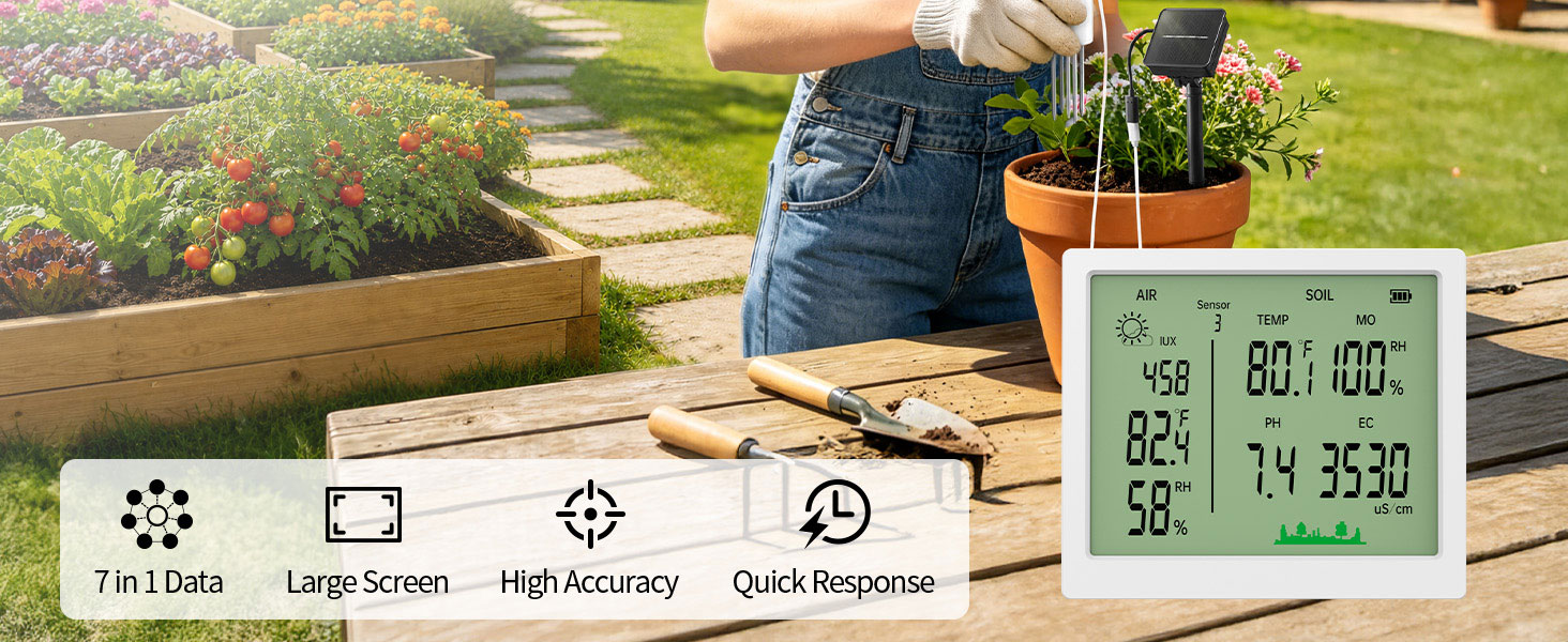 nutrients soil testing kit for gardening ph soil tester for garden soil