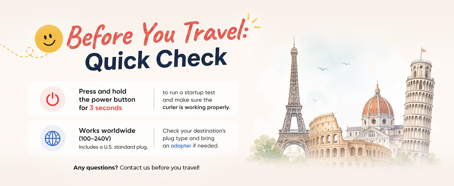 Before You Travel:Quick Check