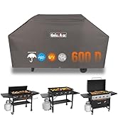 Grill Cover for Blackstone 36" Griddle,Rip-Proof Flat Top Grill Cover,Waterproof UV and Fade Resi...