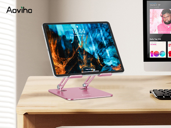 Aoviho Adjustable Tablet Stand for Desk