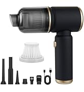 Ecoflick Handheld Car Vacuum Portable Cordless, 4 in 1 Mini Vacuum Cleaner High Power, 12000Pa Su...