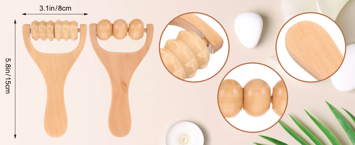 Wooden Massage Roller