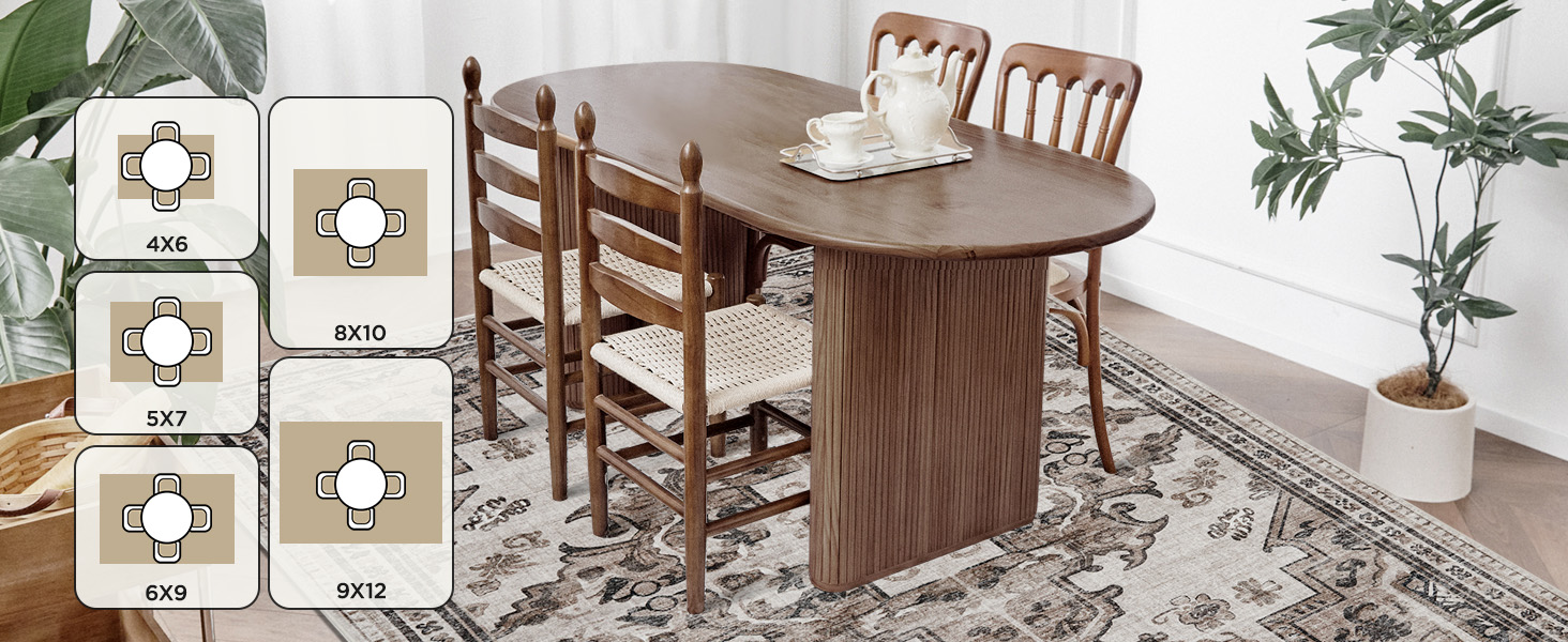 dinner room rug