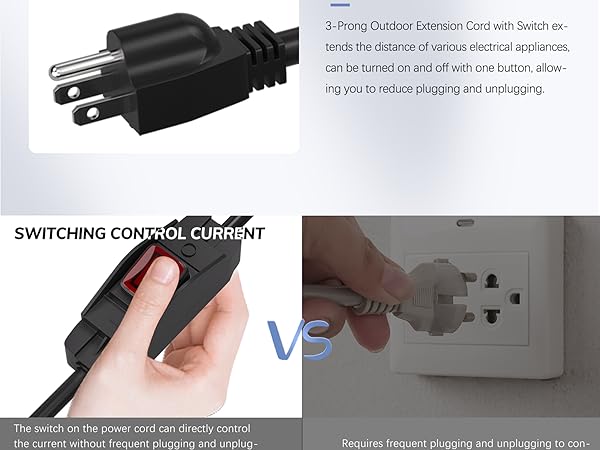 extension cord with switch