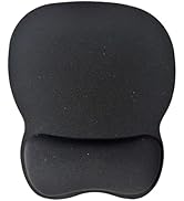 Mouse Pad with Wrist Support, Ergonomic Mousepad with Comfortable Memory Foam Wrist Rest Cushion,...