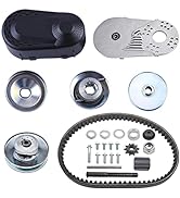 FGJQEFG Torque Converter for 1 Inch Go Kart Clutch Set Replaces CVT Comet 219554A 203814A TAV2 30...