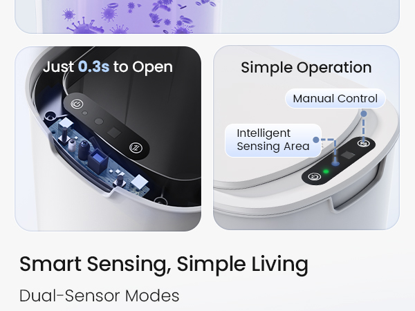 bathroom garbage can