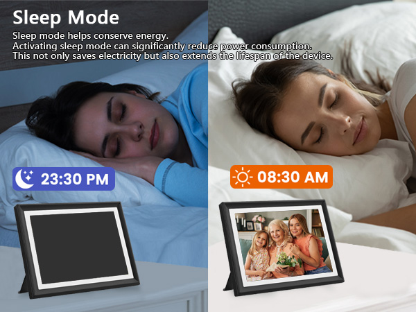 FRAMEO 10.1 Inch Smart WiFi Digital Photo Frame Digital Picture Frame