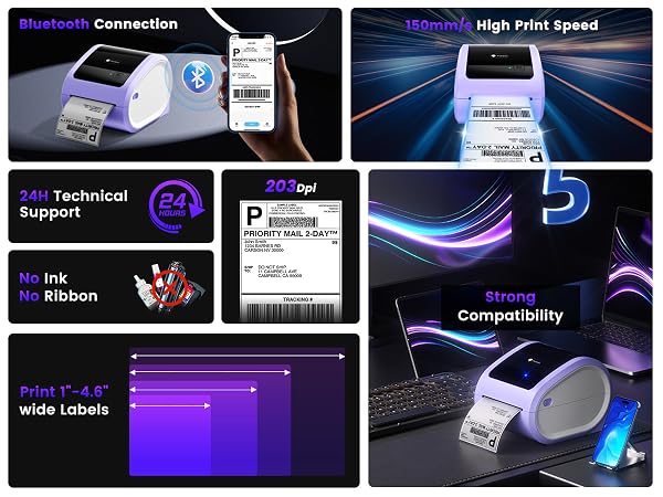 shipping label printer