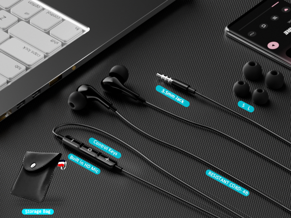 wired earbuds