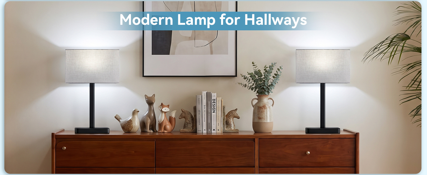 nightstand lamps set of 2