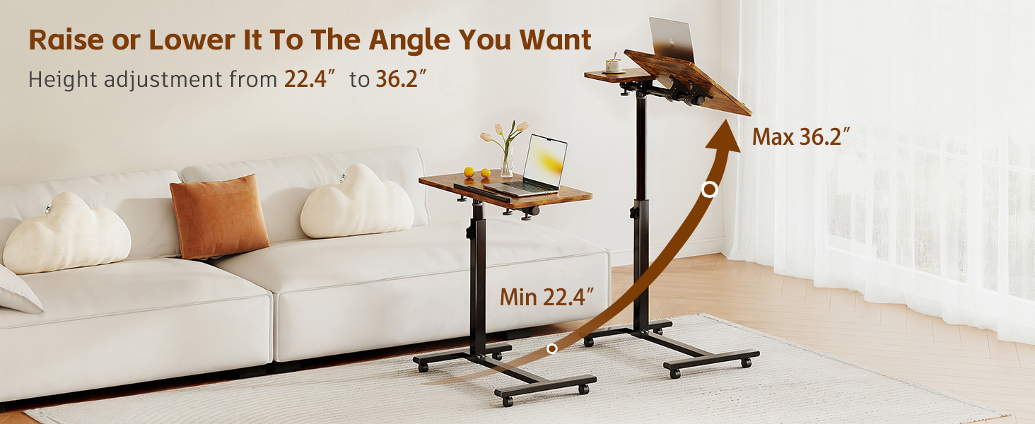 Side Table,TV Tray,Laptop Stand