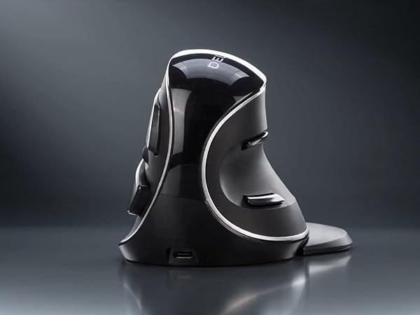 DELUX Wireless Ergonomic Vertical Mouse