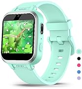 meoonley Kids Smart Watch with Puzzle Games HD Touch Screen Camera Video Music Player Pedometer A...