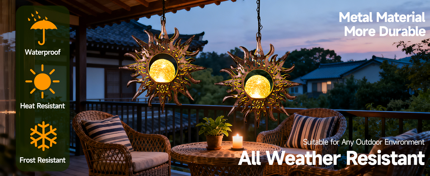 solar lanterns outdoor garden decor