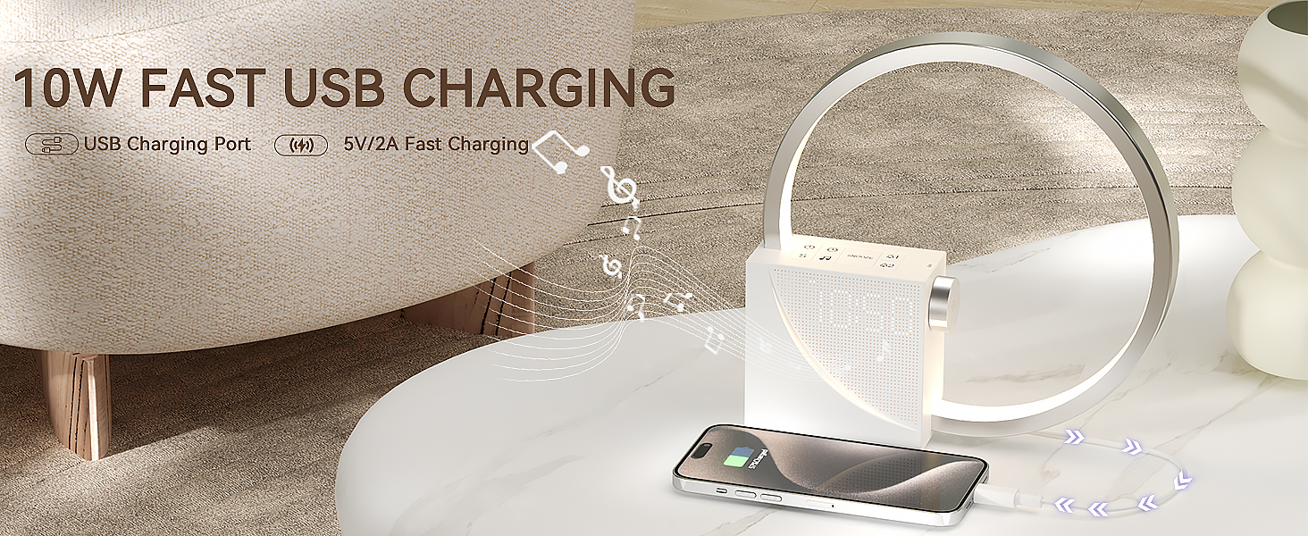 teens sunset aesthetic natural usb ports charge