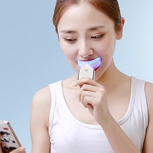 Teeth Whitening kit with led light
