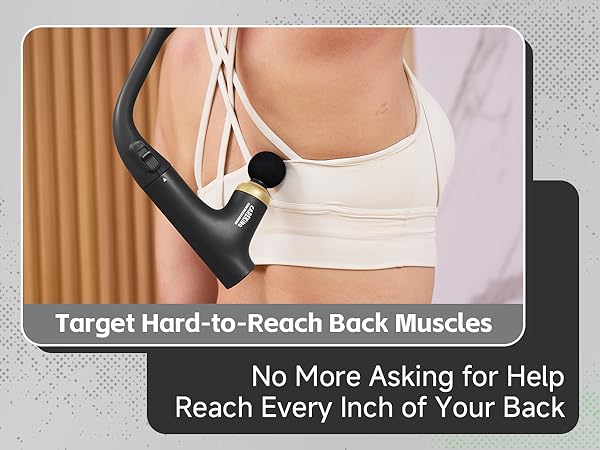 massager gun with extension handle massager tool for back gift