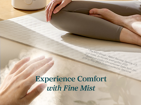 Experience Comfort with Fine Mist