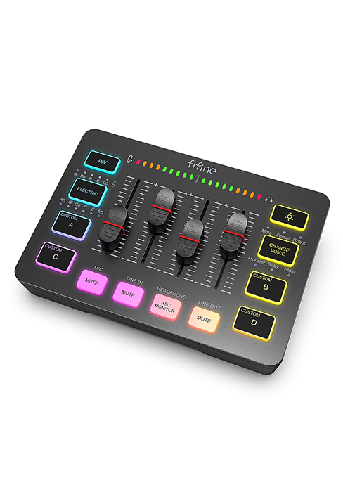 audio mixer for streaming
