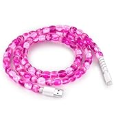 SAMONPOW USB C Cable 66W USB to USB C Fast Charging Cable 3.3FT Cute Jade Beaded Type C Charging ...