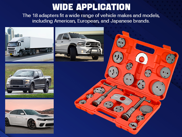 24pcs Brake Caliper Tool