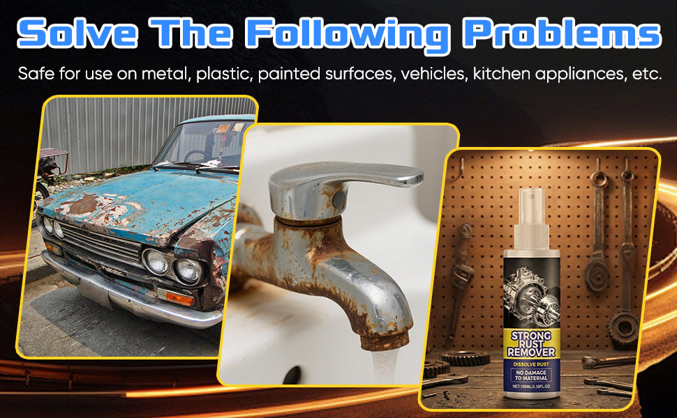 Rust Remover Spray for Metal