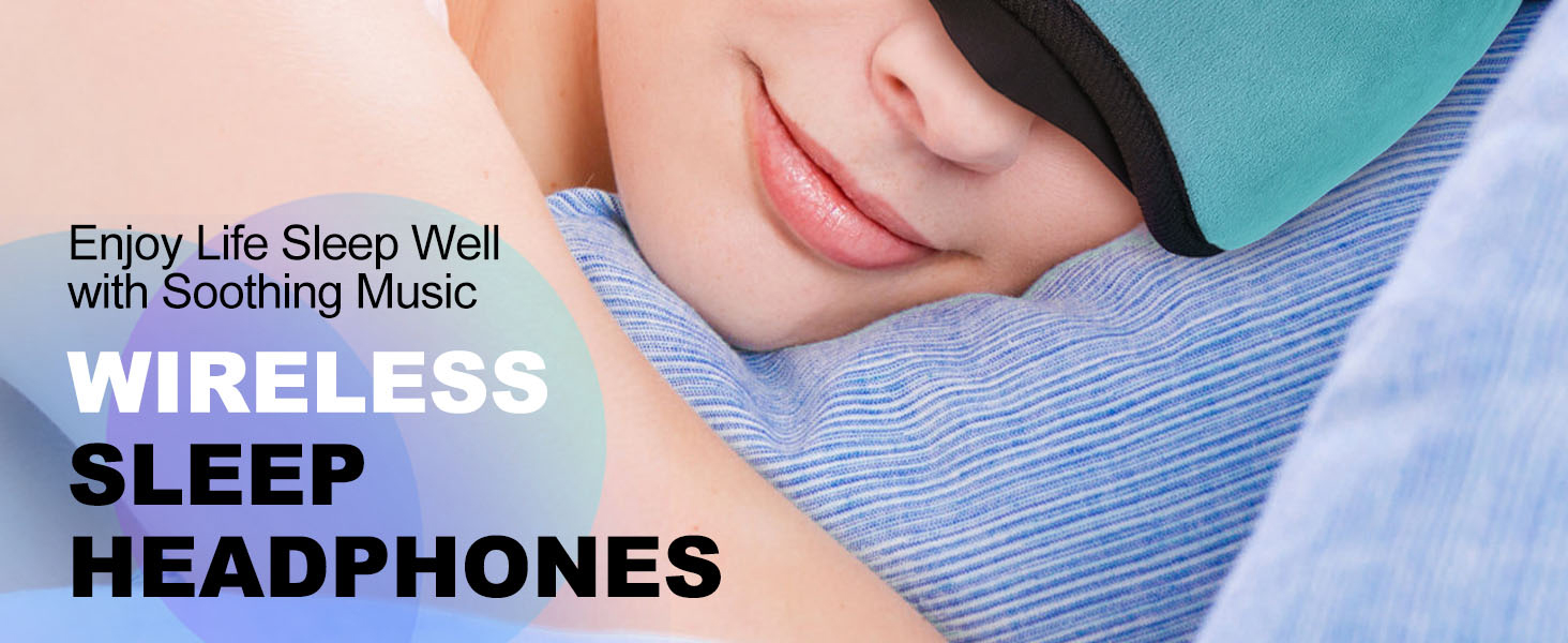 sleep mask with bluetooth headphones